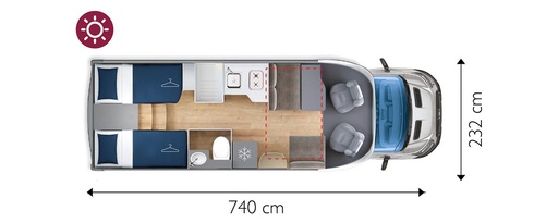 [Vente neuf 2025 Giottiline Siena 395 auto CD31394] Giottiline Siena 395