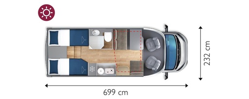 [Vente neuf 2026 siena 385 auto] NEW 2026 Giottiline Siena 385
