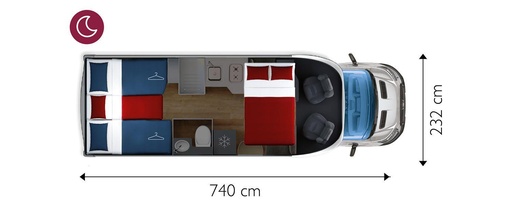 NEW 2026 Giottiline Siena 395F